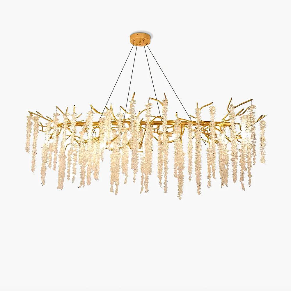 Briselle Glass Chandelier-Moonnatur