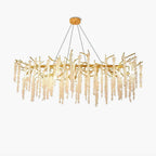 Briselle Glass Chandelier-Moonnatur