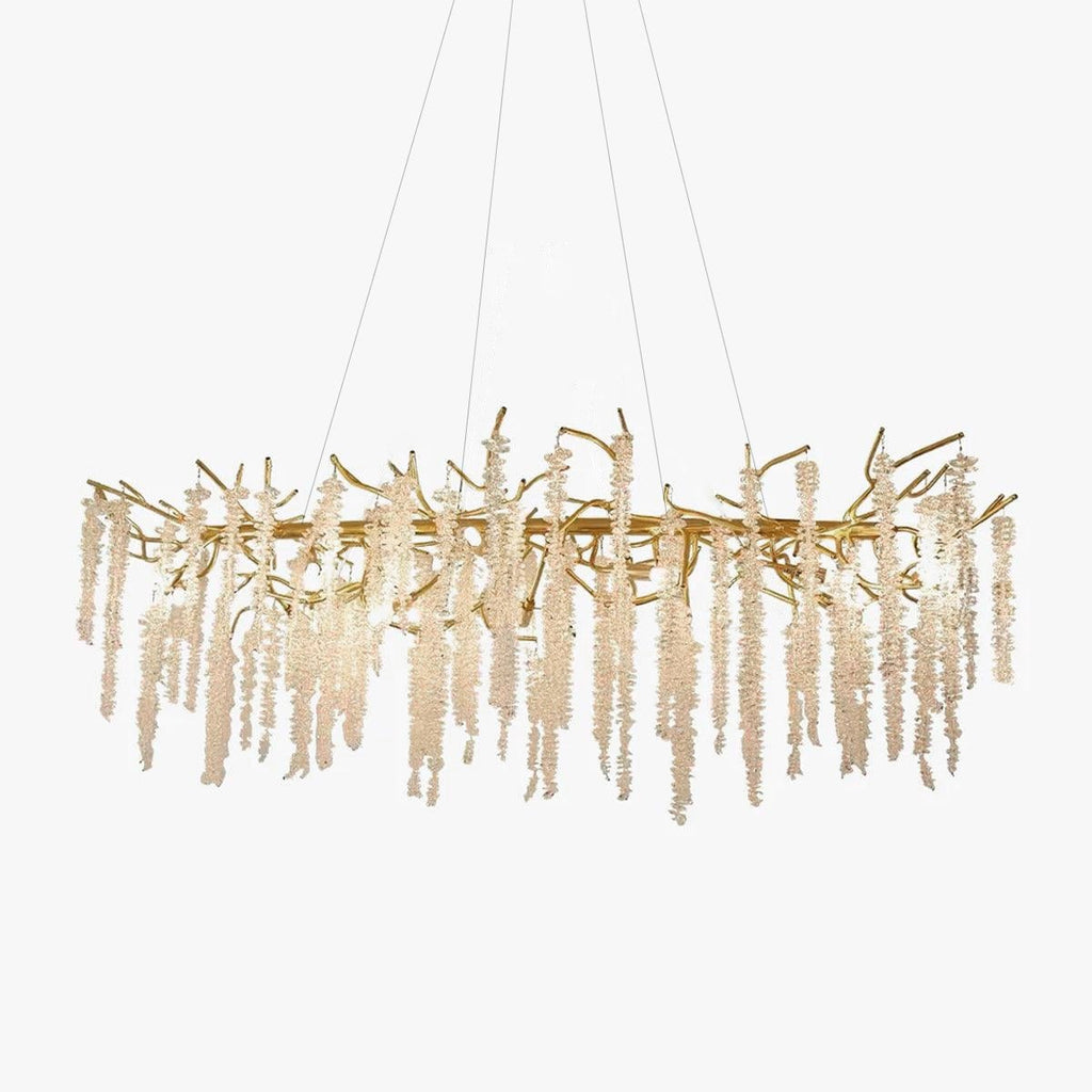 Briselle Glass Chandelier-Moonnatur