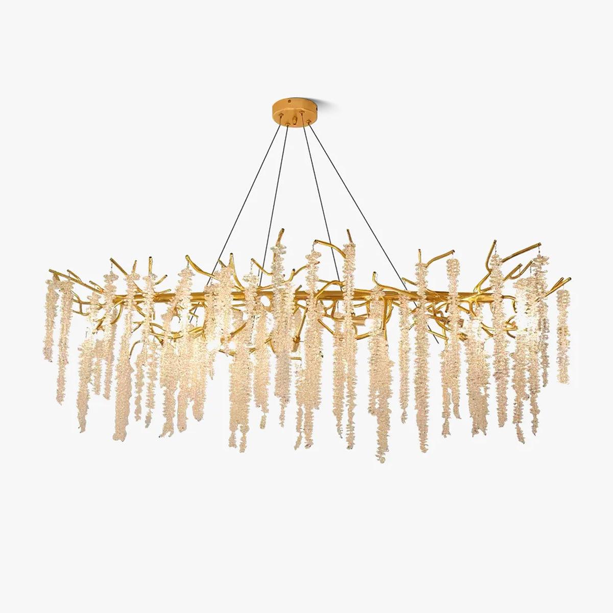 Briselle Glass Chandelier-Moonnatur