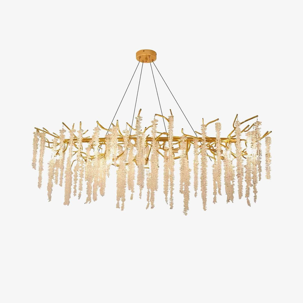 Briselle Glass Chandelier-Moonnatur