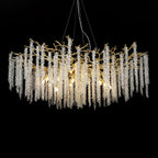 Briselle Glass Chandelier-Moonnatur