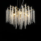 Briselle Glass Chandelier-Moonnatur
