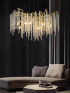Briselle Glass Chandelier-Moonnatur