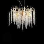 Briselle Glass Chandelier-Moonnatur