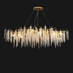 Briselle Glass Chandelier-Moonnatur