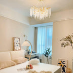 Briselle Glass Chandelier-Moonnatur