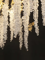 Briselle Glass Chandelier-Moonnatur