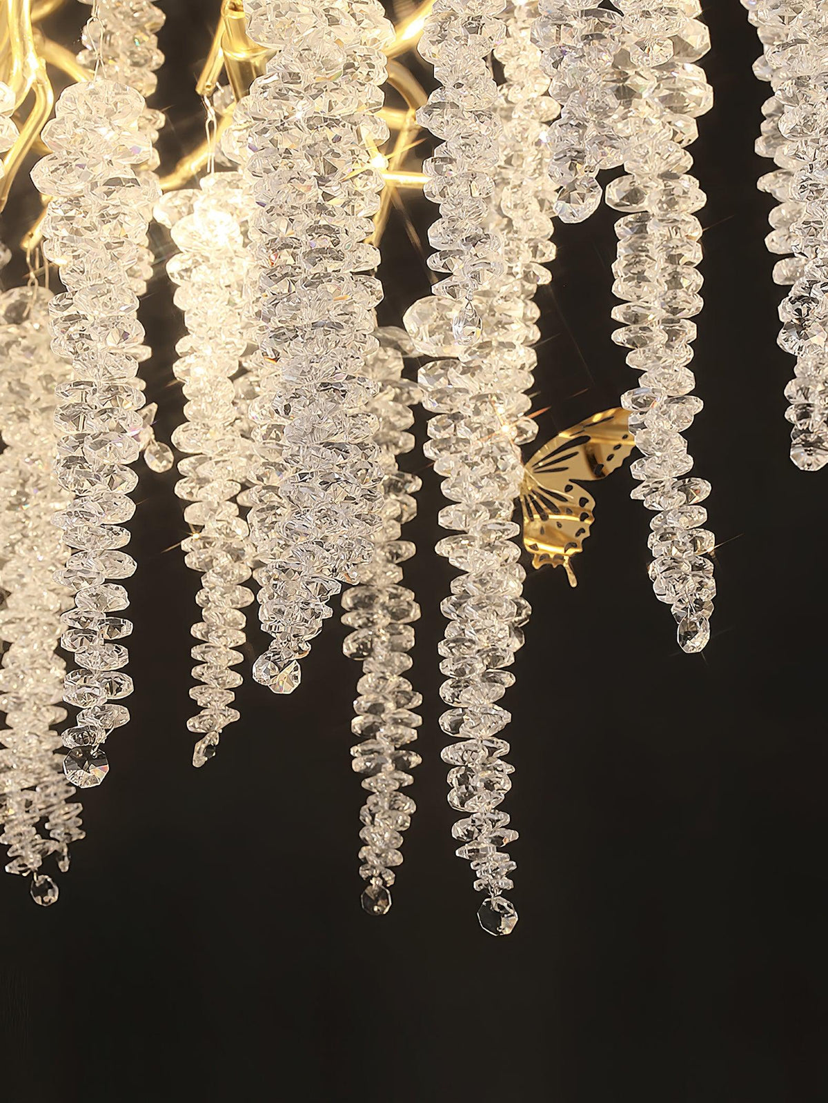 Briselle Glass Chandelier-Moonnatur