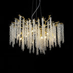 Briselle Glass Chandelier-Moonnatur