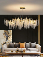 Briselle Glass Chandelier-Moonnatur