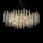 Briselle Glass Chandelier-Moonnatur