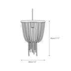 Faldenenelle Wood Chandelier-Moonnatur