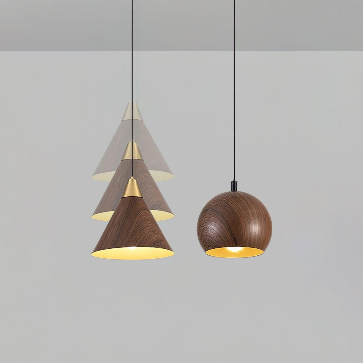 Rowenina Iron Pendant Light-Moonnatur