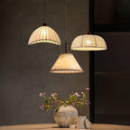 Norreniel Fabric Pendant Light-Moonnatur