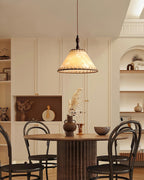 Norreniel Fabric Pendant Light-Moonnatur