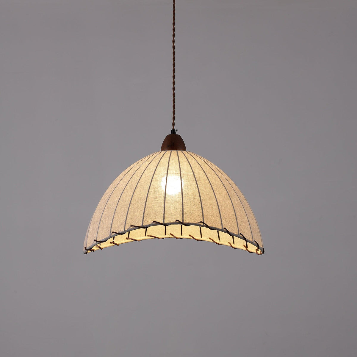 Norreniel Fabric Pendant Light-Moonnatur