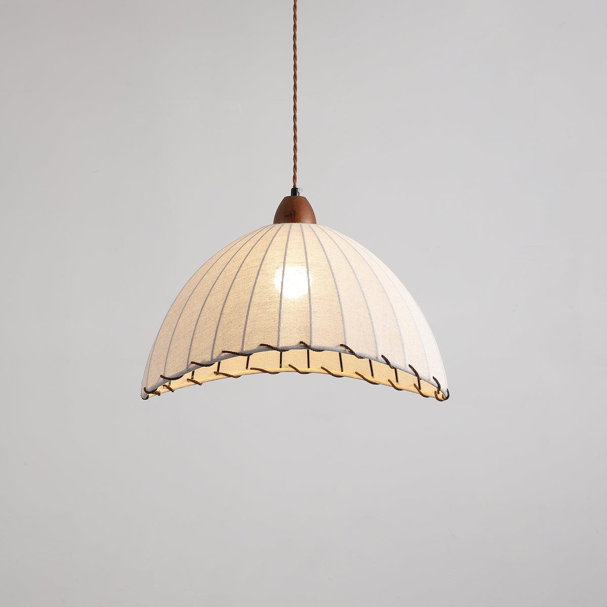 Norreniel Fabric Pendant Light-Moonnatur