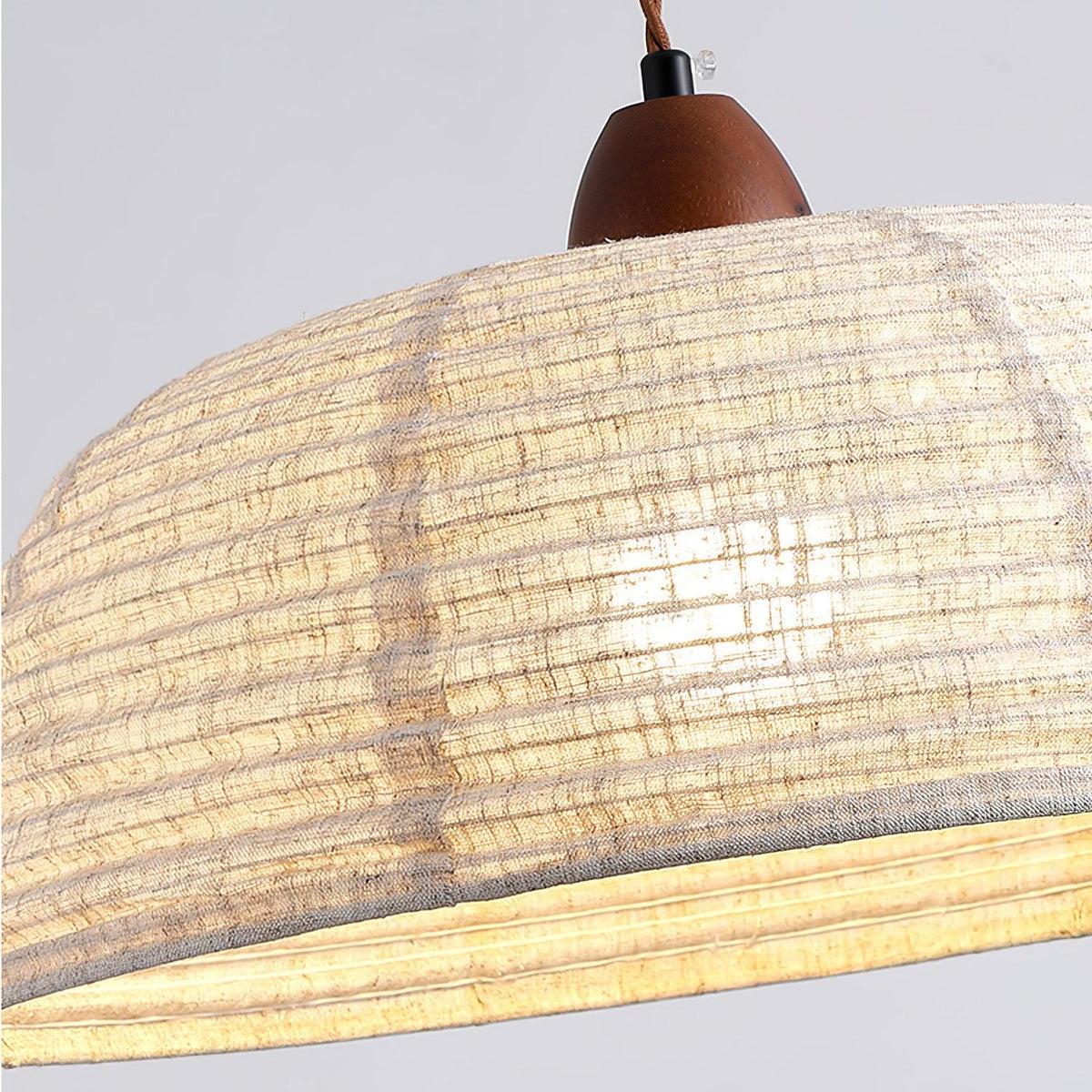 Norreniel Fabric Pendant Light-Moonnatur