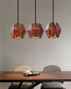 Ainsbrook Wood Pendant Light-Moonnatur