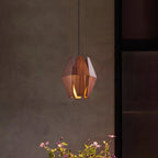 Ainsbrook Wood Pendant Light-Moonnatur