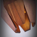 Ainsbrook Wood Pendant Light-Moonnatur