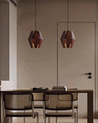 Ainsbrook Wood Pendant Light-Moonnatur
