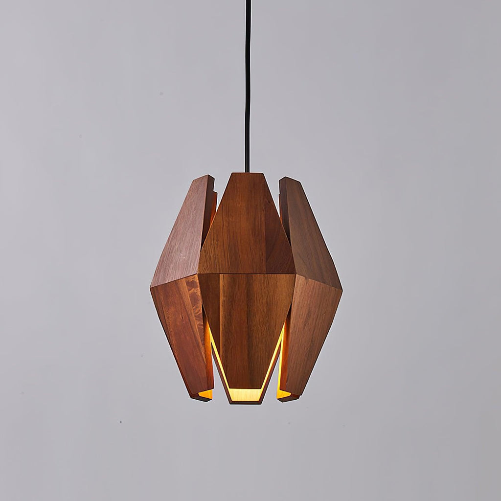 Ainsbrook Wood Pendant Light-Moonnatur