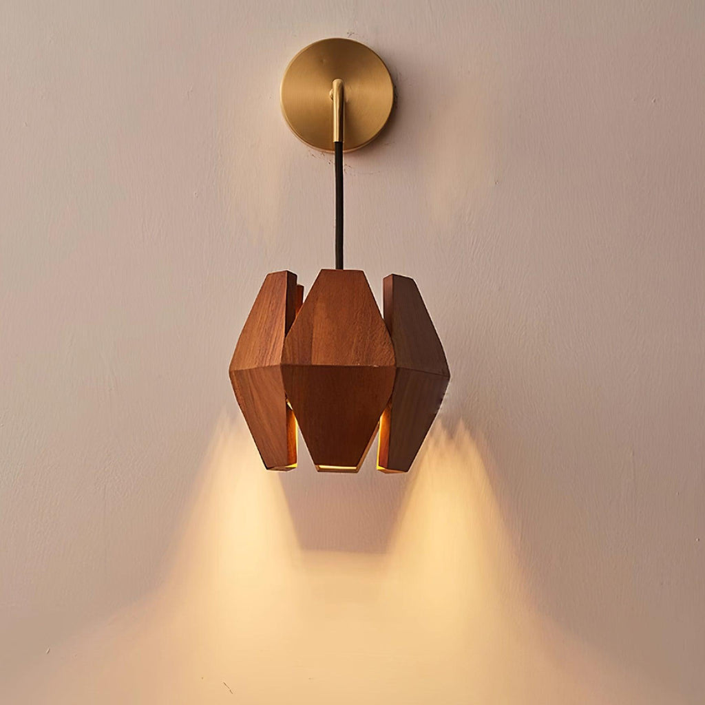 Aberdale Wood Wall Light-Moonnatur