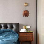 Aberdale Wood Wall Light-Moonnatur