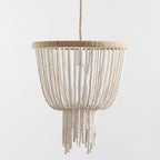 Faldenenelle Wood Chandelier-Moonnatur