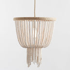 Faldenenelle Wood Chandelier-Moonnatur