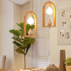Arlenia Resin Pendant Light-Moonnatur