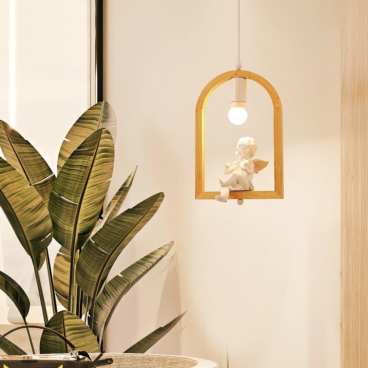 Arlenia Resin Pendant Light-Moonnatur