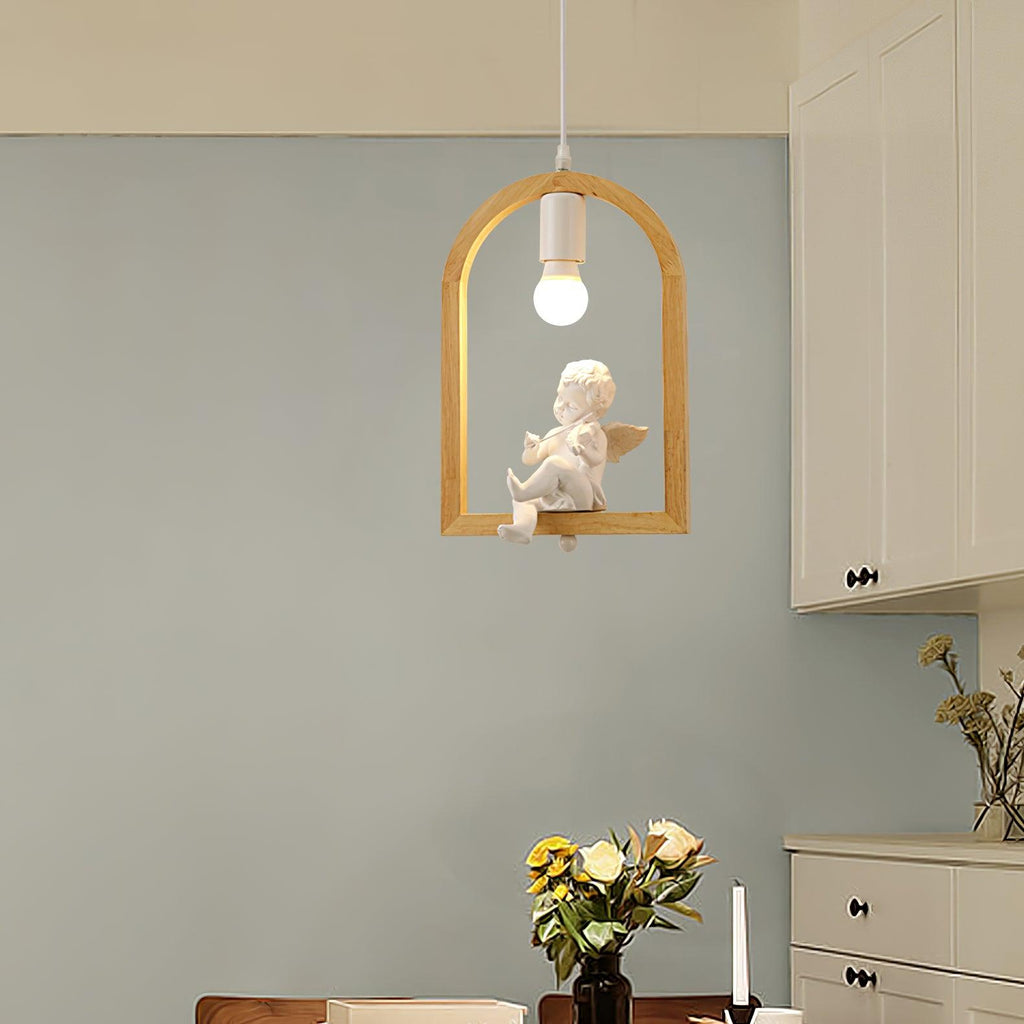 Arlenia Resin Pendant Light-Moonnatur