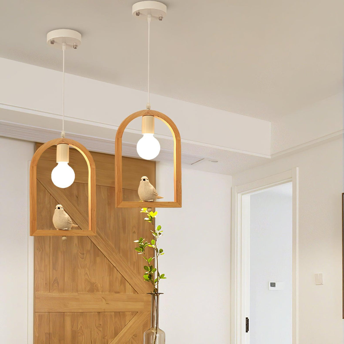 Arlenia Resin Pendant Light-Moonnatur