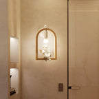 Verdenwyn Resin Wall Light-Moonnatur