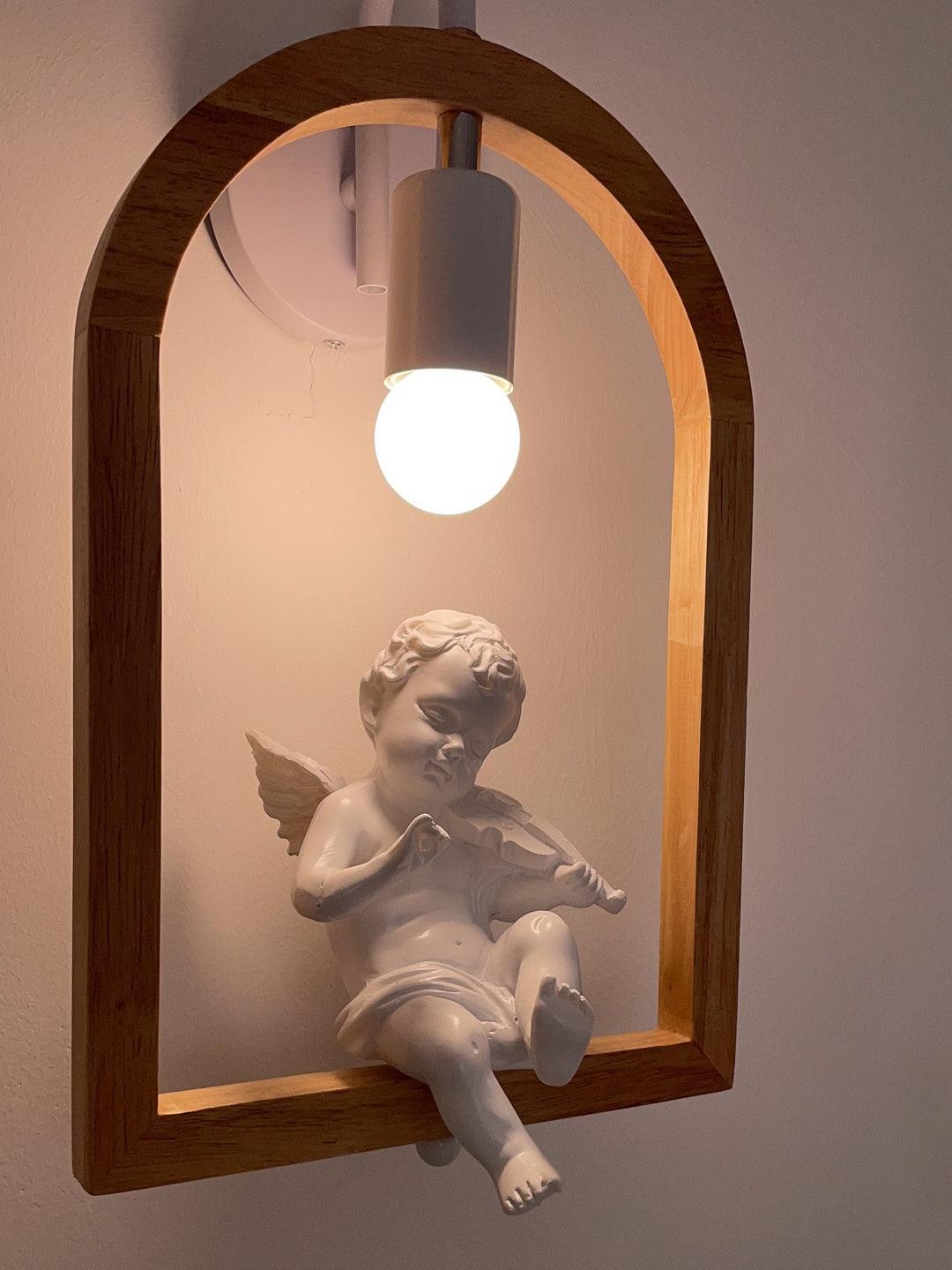 Verdenwyn Resin Wall Light-Moonnatur