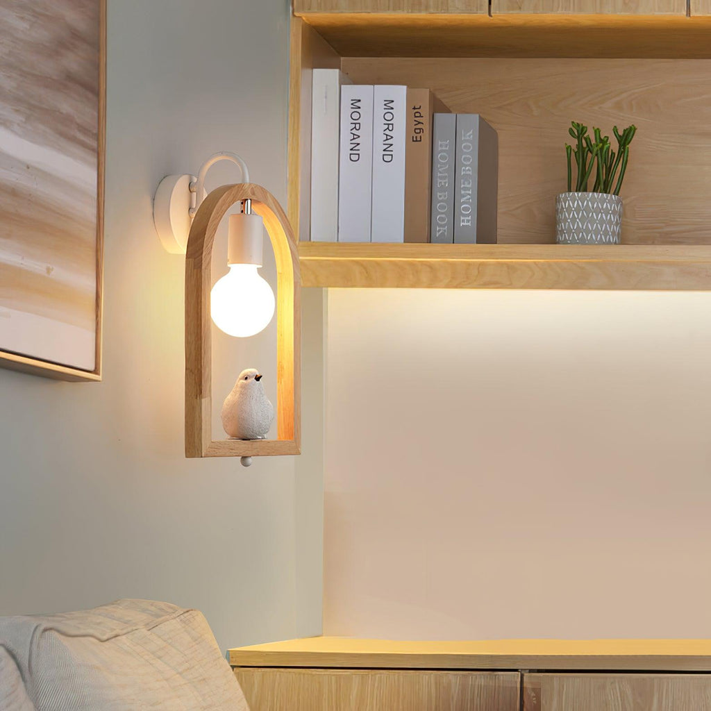 Verdenwyn Resin Wall Light-Moonnatur