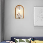 Verdenwyn Resin Wall Light-Moonnatur