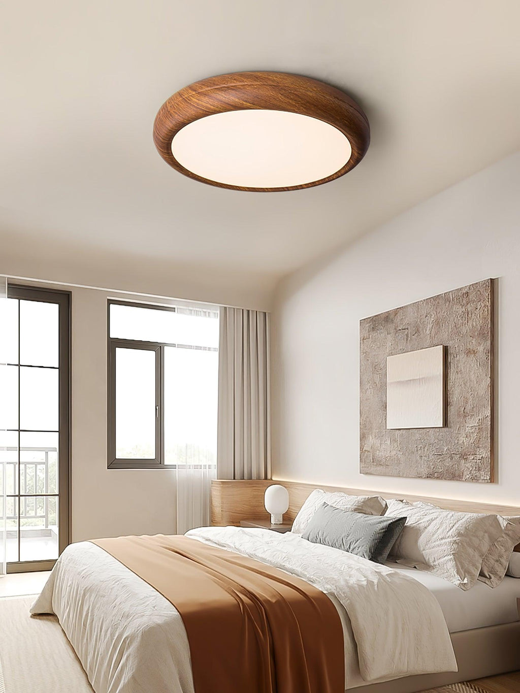 Gioriva Acrylic Ceiling Light-Moonnatur