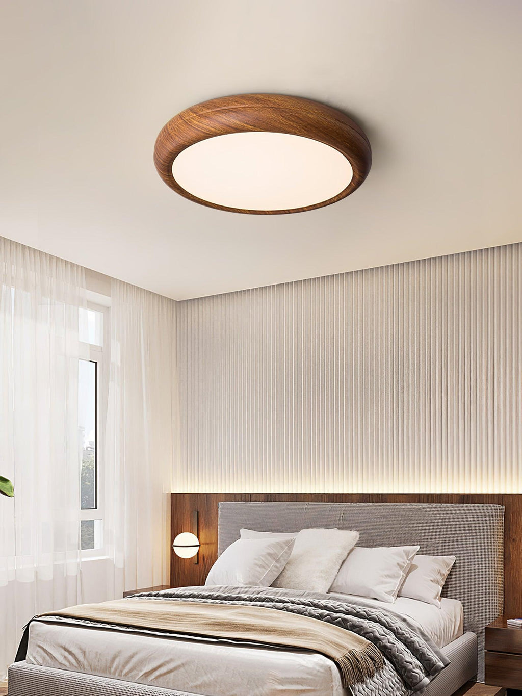 Gioriva Acrylic Ceiling Light-Moonnatur