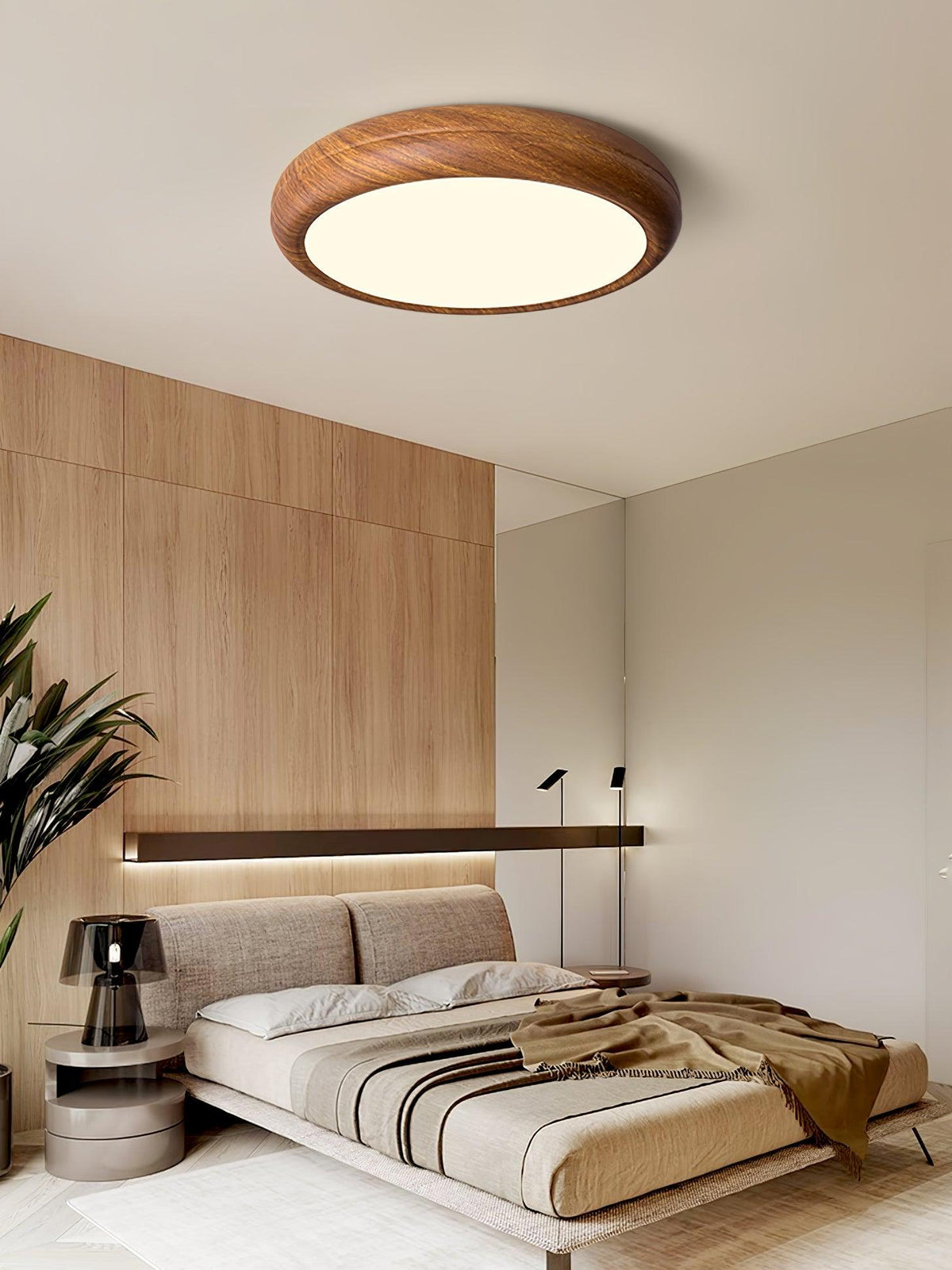 Gioriva Acrylic Ceiling Light-Moonnatur