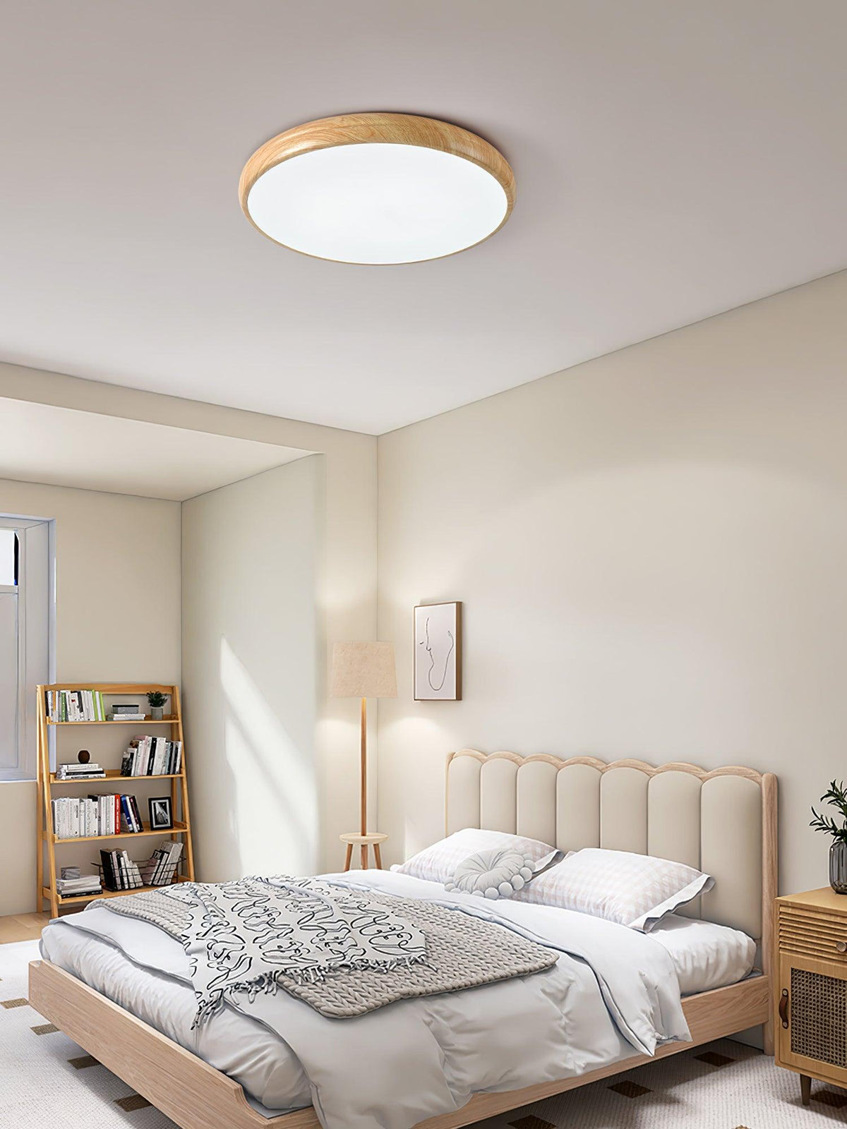 Gioriva Acrylic Ceiling Light-Moonnatur