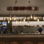 Elrenina Wood Chandelier-Moonnatur