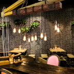 Elrenina Wood Chandelier-Moonnatur
