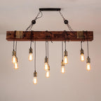 Elrenina Wood Chandelier-Moonnatur