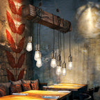 Elrenina Wood Chandelier-Moonnatur