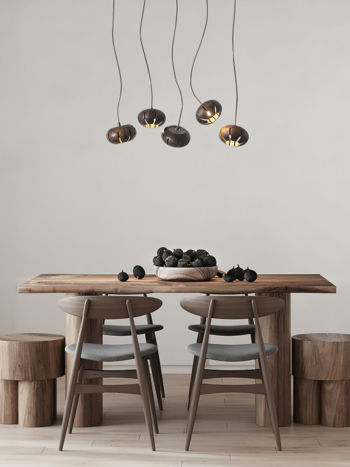 Ulvenora Marble Pendant Light-Moonnatur
