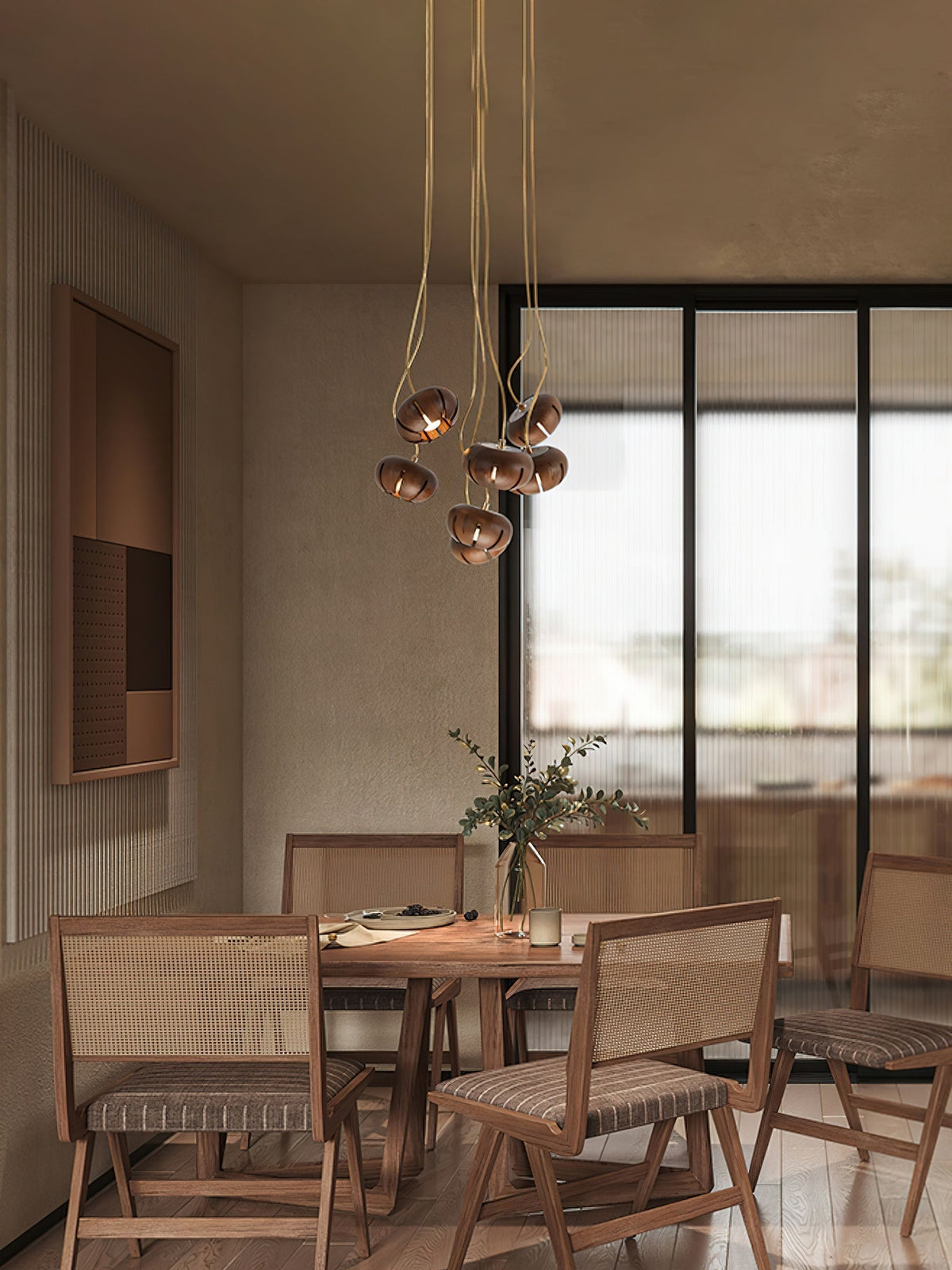 Ulvenora Marble Pendant Light-Moonnatur